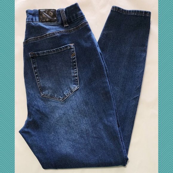 Aeropostale Dark Wash High Rise Curvy Jeggings - Picture 1 of 6